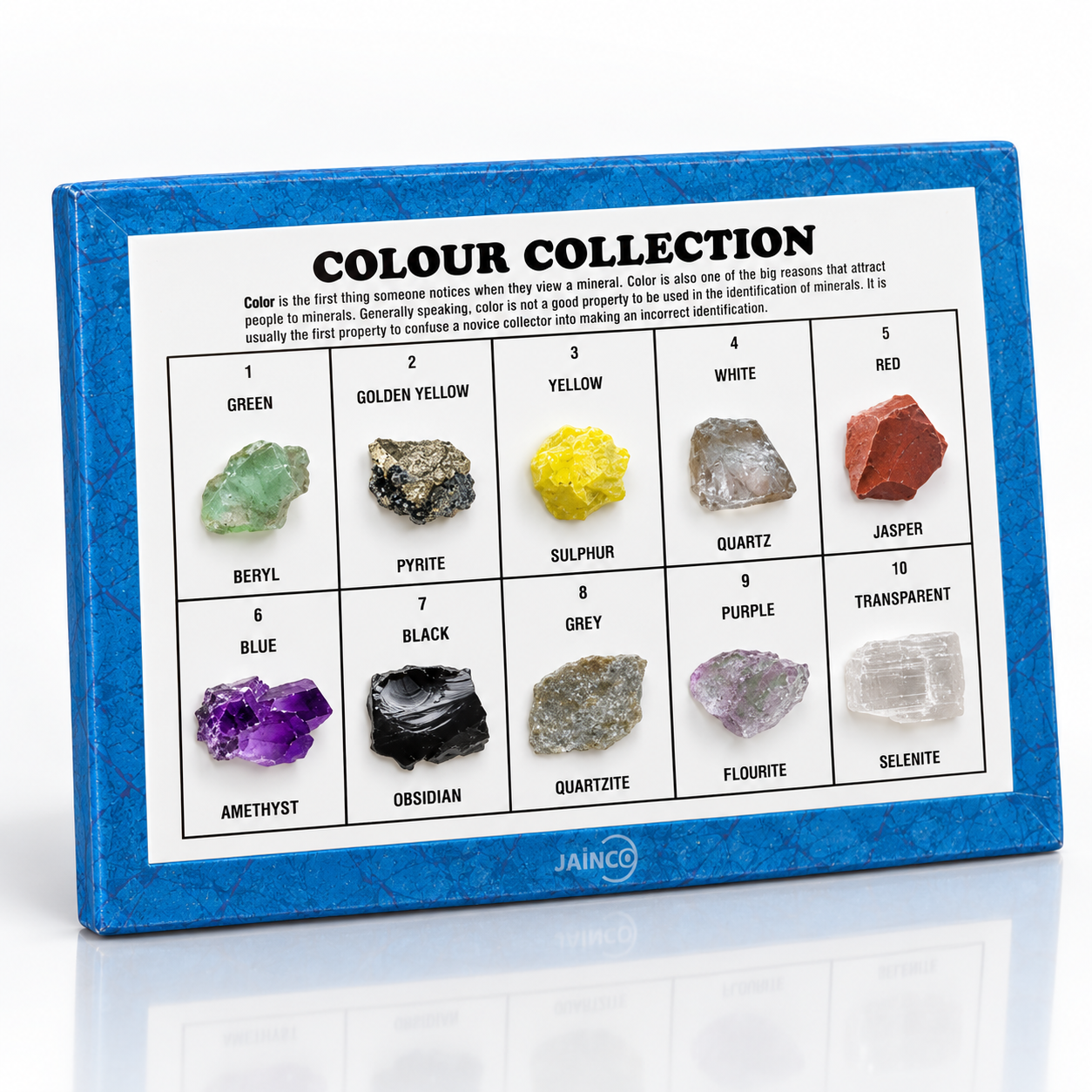 Minerals Colour Collection (Set of 10)